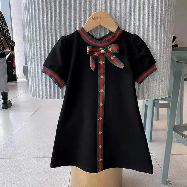 Girls' Luxury Ribbon Dress
