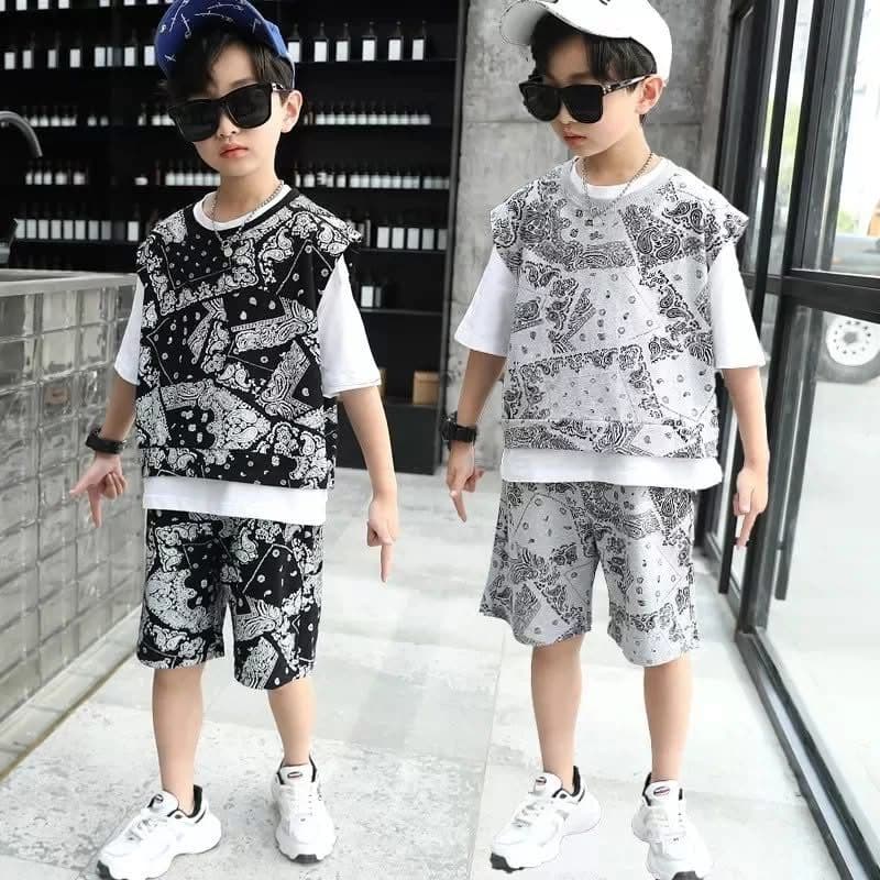 Boys' Metro Paisley Streetwear Set