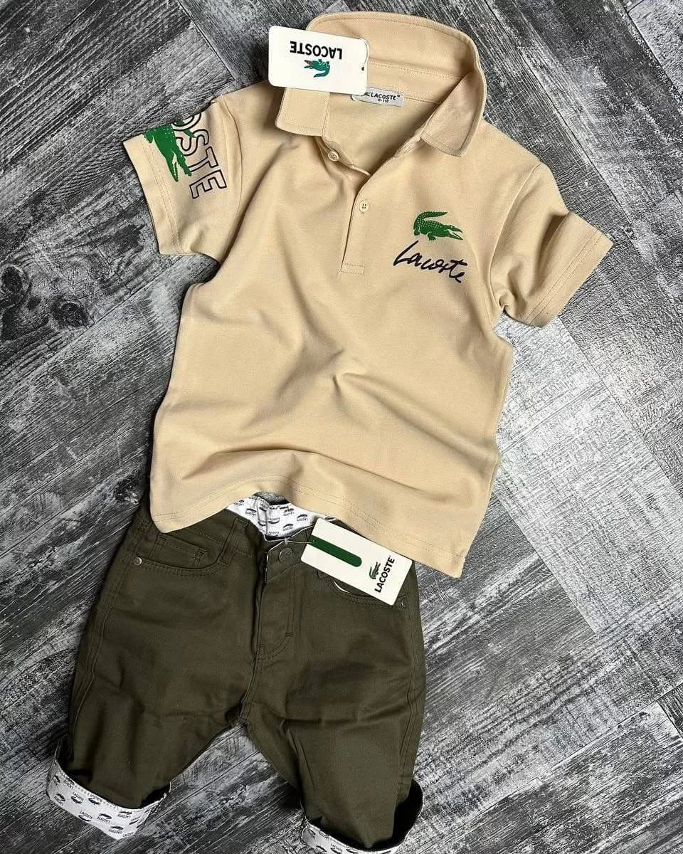 Boys' Classic Polo Shorts Set