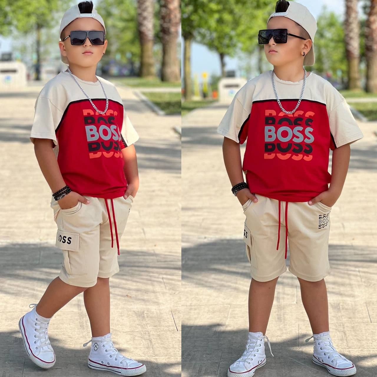 Boys' Cargo Shorts Set