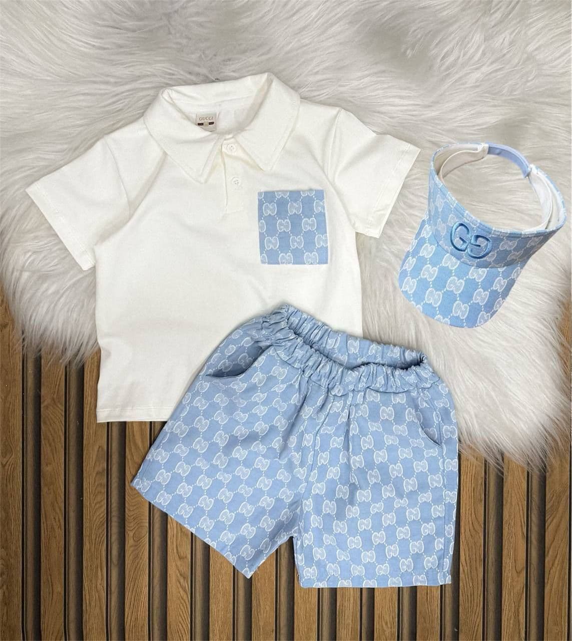 Kids' Classic Polo Shorts Set